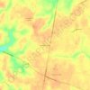 Mappa topografica Haleys Corner, altitudine, rilievo