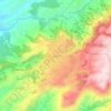 Mappa topografica Acapulco, altitudine, rilievo