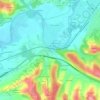 Mappa topografica Montanceix, altitudine, rilievo