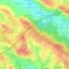 Mappa topografica Sévailles, altitudine, rilievo