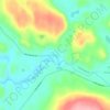 Mappa topografica Fine, altitudine, rilievo