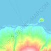 Mappa topografica Balingoan, altitudine, rilievo