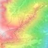 Mappa topografica Sennjoch, altitudine, rilievo