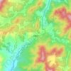 Mappa topografica 岭腰乡, altitudine, rilievo