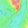 Mappa topografica Priors, altitudine, rilievo