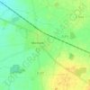 Mappa topografica Cité Loheac, altitudine, rilievo