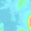 Mappa topografica South Sauty Subdivision, altitudine, rilievo