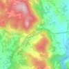 Mappa topografica San Pellegrino, altitudine, rilievo