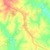 Mappa topografica Iron Station, altitudine, rilievo