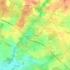 Mappa topografica Le Cabanet, altitudine, rilievo