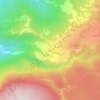 Mappa topografica Spert, altitudine, rilievo