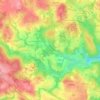 Mappa topografica Les Carrières, altitudine, rilievo