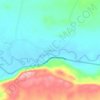 Mappa topografica Carpenito, altitudine, rilievo