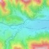 Mappa topografica Rosental, altitudine, rilievo