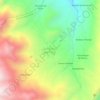 Mappa topografica San Martin de Paras, altitudine, rilievo