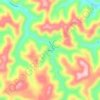 Mappa topografica Varney, altitudine, rilievo