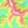 Mappa topografica Purodi, altitudine, rilievo
