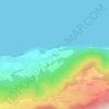 Mappa topografica Troubois, altitudine, rilievo