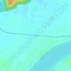 Mappa topografica Oneida, altitudine, rilievo
