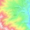 Mappa topografica Guaboloma, altitudine, rilievo