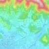Mappa topografica Canva, altitudine, rilievo