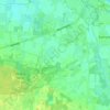 Mappa topografica Driehuis, altitudine, rilievo