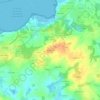 Mappa topografica Bois d'Anic, altitudine, rilievo
