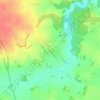 Mappa topografica Berchères-la-Maingot, altitudine, rilievo