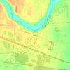 Mappa topografica Wadhams, altitudine, rilievo
