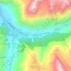 Mappa topografica Le Laisinant, altitudine, rilievo
