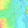 Mappa topografica Moulin des Filoirs, altitudine, rilievo