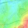 Mappa topografica Grandviller, altitudine, rilievo