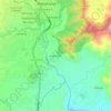 Mappa topografica Natid-asan, altitudine, rilievo