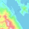 Mappa topografica Mamali, altitudine, rilievo