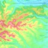 Mappa topografica Remondini, altitudine, rilievo