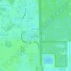 Mappa topografica Lighthouse Bay at the Brooks, altitudine, rilievo