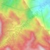 Mappa topografica Tepetzingo, altitudine, rilievo