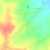 Mappa topografica Tadamanoor, altitudine, rilievo
