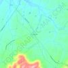 Mappa topografica Georgetown, altitudine, rilievo