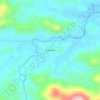 Mappa topografica Três Barras, altitudine, rilievo