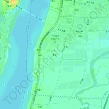 Mappa topografica 老屋, altitudine, rilievo