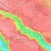 Mappa topografica Châteaufort, altitudine, rilievo