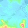 Mappa topografica Tabas, altitudine, rilievo