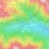 Mappa topografica Chiandusseglio, altitudine, rilievo