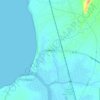 Mappa topografica Dahanu, altitudine, rilievo