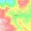 Mappa topografica Totoras Pampa Verde, altitudine, rilievo