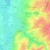 Mappa topografica Le Village Sauvage, altitudine, rilievo