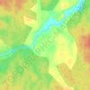 Mappa topografica Плави, altitudine, rilievo