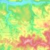 Mappa topografica Fromentière, altitudine, rilievo