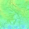 Mappa topografica Santa Rosa, altitudine, rilievo